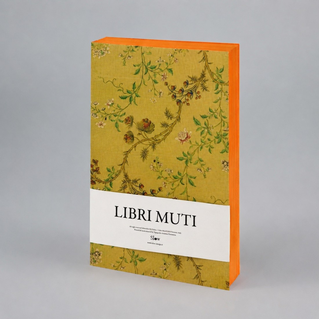 ANTIQUE NOTEBOOK XS Orange LIBRI MUTI