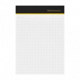 Mnemosyne block staple bound 178 B7 70sheets 5mm squared 80gr MN