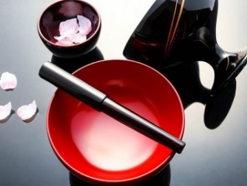 Wancher Urushi Ebony Sekai Aizu fountain pen