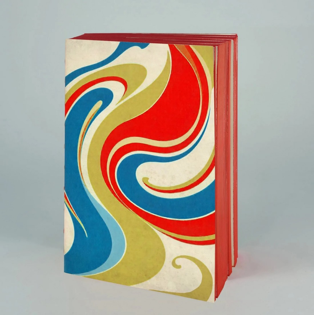 ANTIQUE NOTEBOOK CANVAS BOOK Spiral LIBRI MUTI.