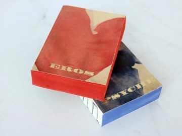 ANTIQUE NOTEBOOK CANVAS BOOK Spiral LIBRI MUTI.