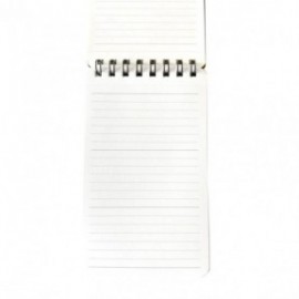 Mnemosyne spiral notebook black 192 B7 5mm 50sheets ruled 80gr MN