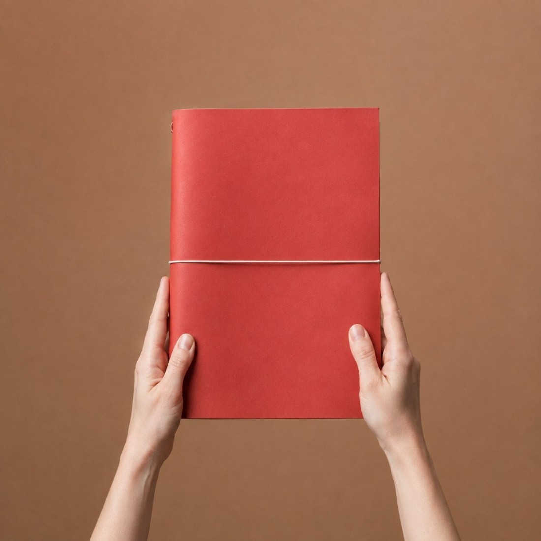 Paper Republic grand voyageur A4 Rusty Rose leather journal