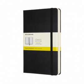 Moleskine Notebook Squared Expanded Version Large 13x21 Black Hard Cover ML