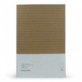 Paper Republic the writers essentials xl sand leather journal kit