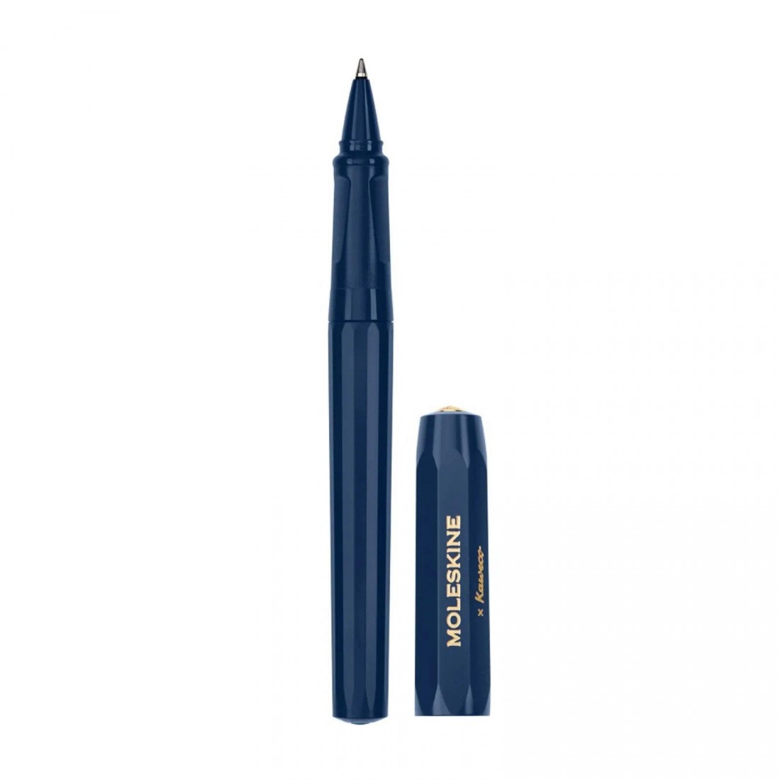 Kaweco and Moleskine blue rollerball