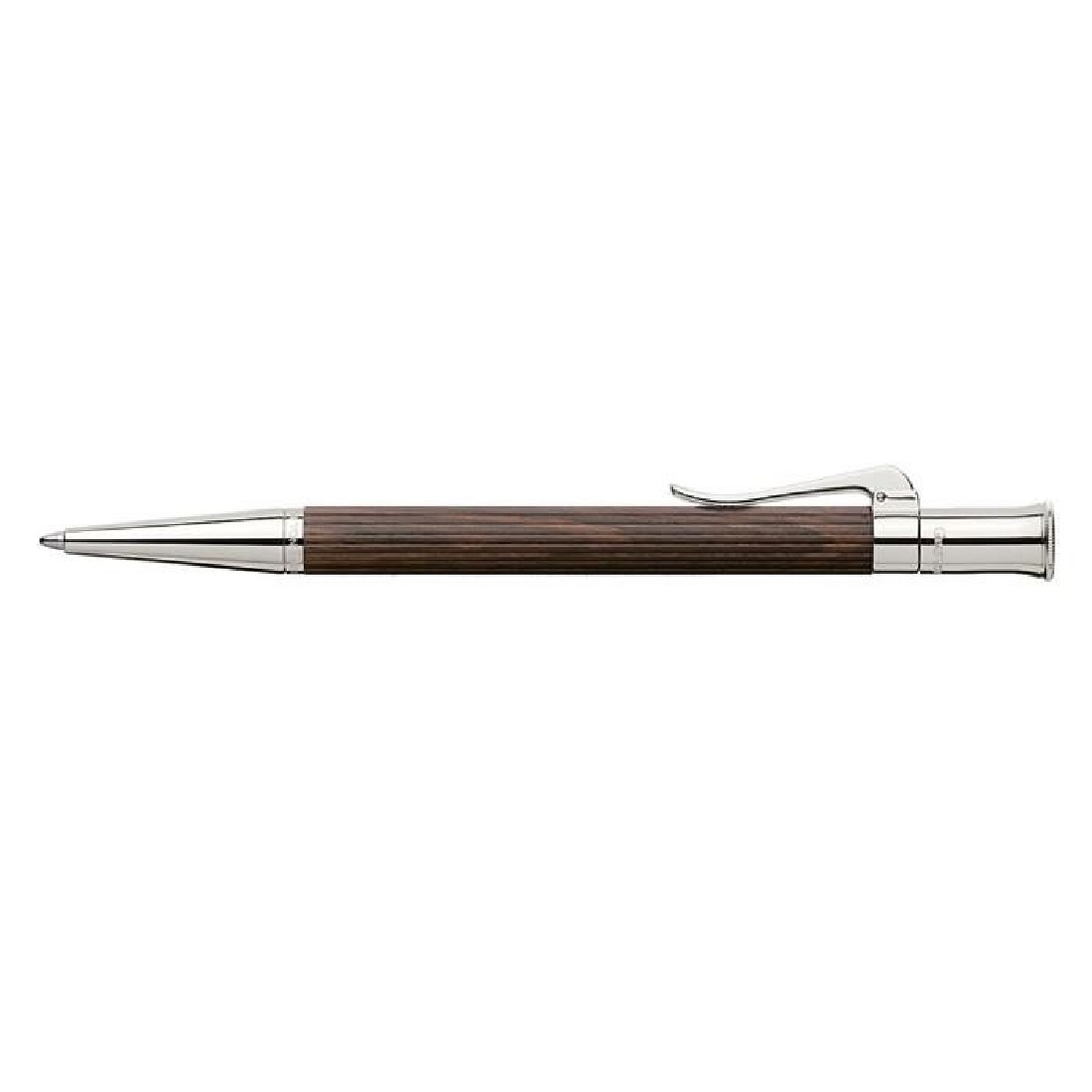 Graf von Faber Castell Ballpoint  Classic, grenadilla wood, platinum plated 145533