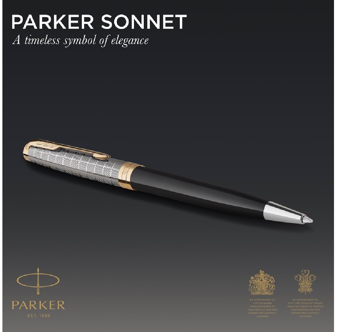 Parker Sonnet  Premium Metal Black GT Ballpen Special Edition 2021