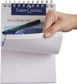Faber Castell Studio Mixed Media Pad A5 250gsm 30 Sheets WD835113