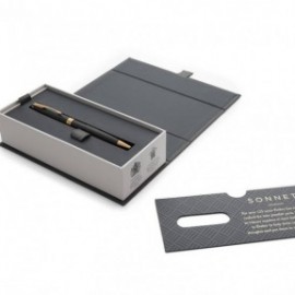 Parker Sonnet Core Matte Black GT Ballpen