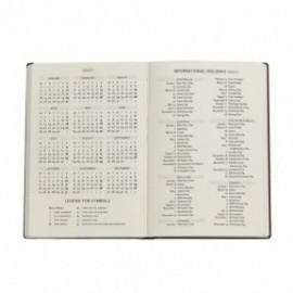 Paperblanks diary 12-Month 2027 weekly mini verso 9x14cm, 176 pages, hardcover Silk Sky