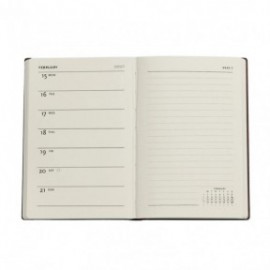 Paperblanks diary 12-Month 2027 weekly mini verso 9x14cm, 176 pages, hardcover Silk Sky