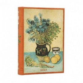 Paperblanks diary 12-Month 2027 daily mini  9x14cm, 432 pages, hardcover Van Goghs Still Life