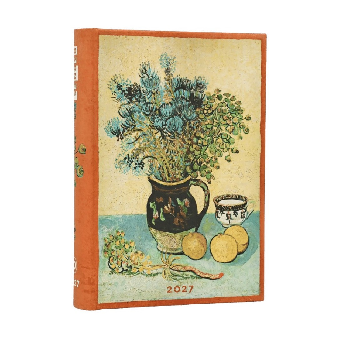 Paperblanks diary 12-Month 2027 daily mini  9x14cm, 432 pages, hardcover Van Goghs Still Life