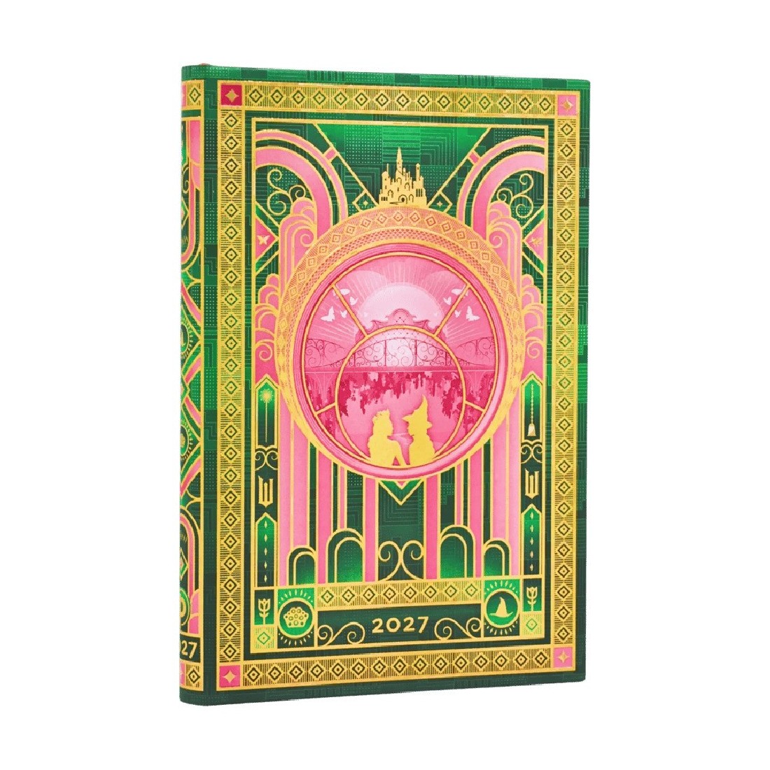 Paperblanks diary 12-Month 2027 weekly mini horizontal 9x14cm, 176 pages, hardcover The Magic of Wicked