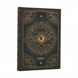 Paperblanks diary 12-Month 2027 daily midi  13x18cm, 432  pages, hardcover Shadows of Navarre