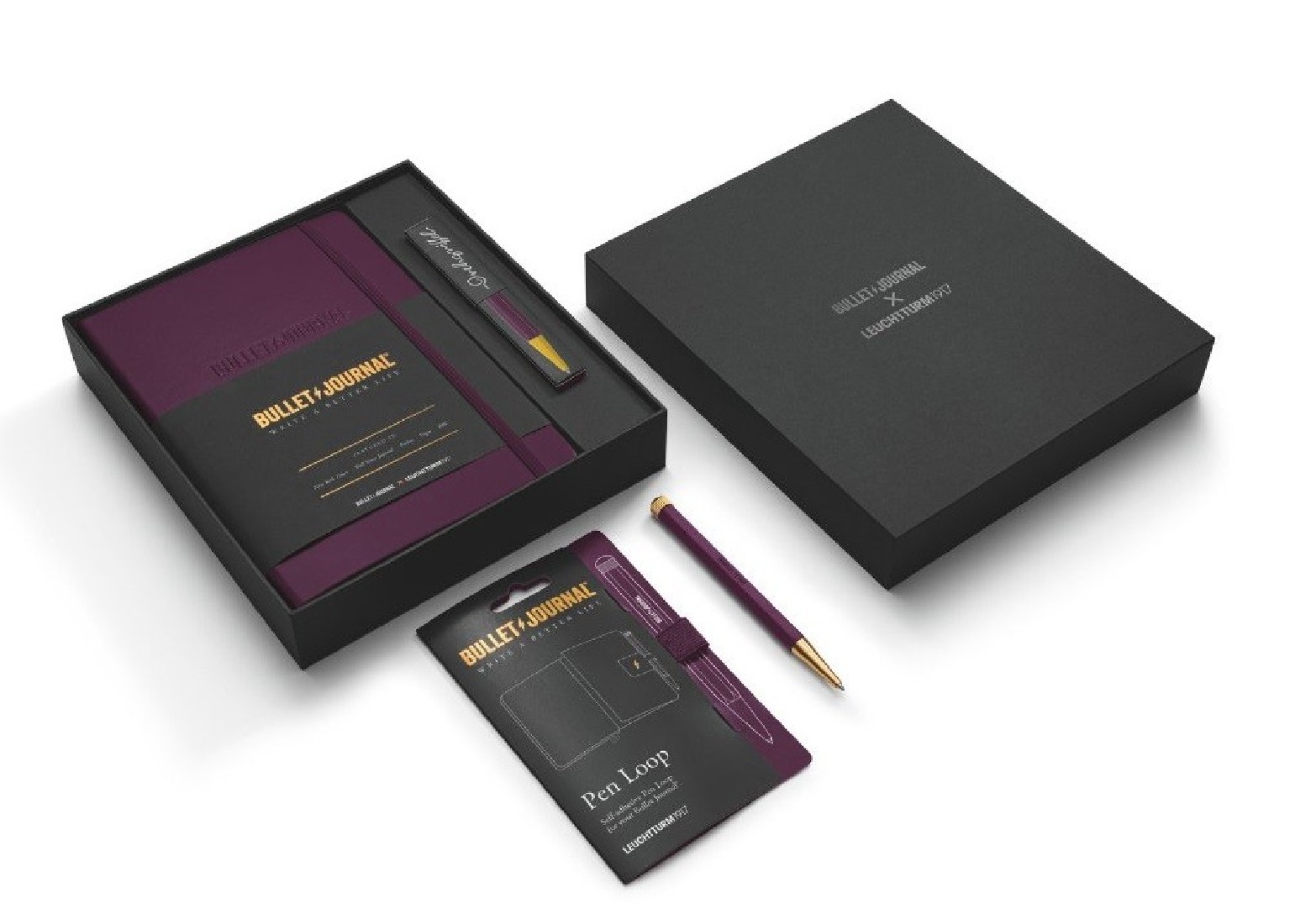 Leuchtturm 1917 Collectors Set Limited Edition Bujo Purple