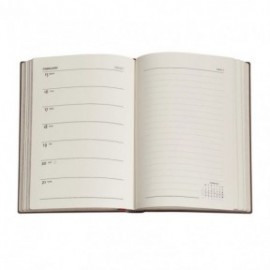 Paperblanks diary 12-Month 2027 weekly Verso  midi  13x18cm, 176  pages, hardcover Anemone, William Kilburn