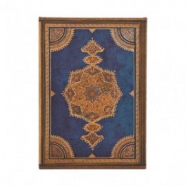 Paperblanks diary 12-Month 2027 weekly Vertical midi  13x18cm, 176  pages, hardcover Safavid Indigo