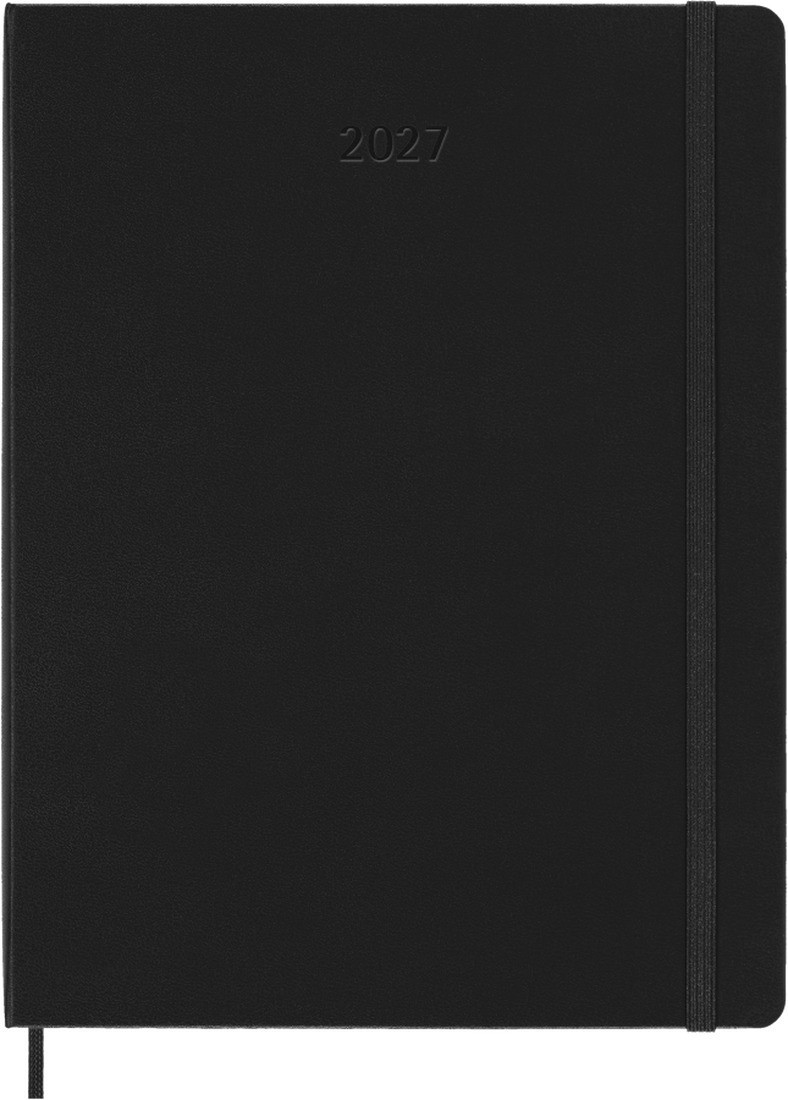 Moleskine Classic Planner 2027 XL 19x25cm Weekly, hard cover, 12 months, Black