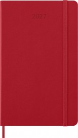Moleskine Classic Planner 2027 Large 17x25cm, Weekly, soft cover, 12 months, Scarlet Red