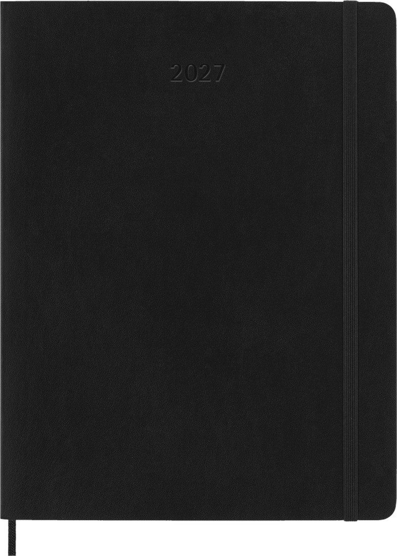 Moleskine Classic Planner 2027 XL 19x25cm Weekly, soft cover, 12 months, Black
