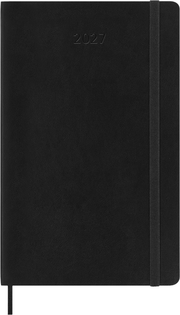 Moleskine Classic Planner 2027 Large 17x25cm, Weekly, soft cover, 12 months, Black