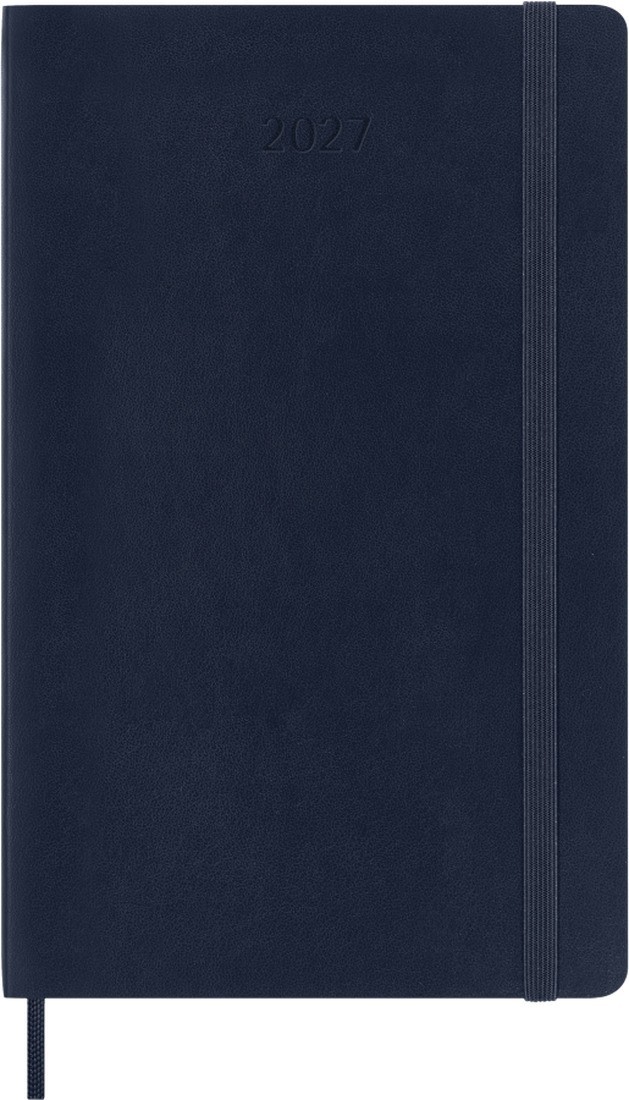 Moleskine Classic Planner 2027 Large 17x25cm, Weekly, soft cover, 12 months, Sapphire Blue