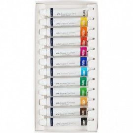 Faber Castell Acrylic Colours Creative Studio set of 12, 379212