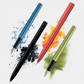 Pelikan Ineo Elements P6 aluminium fountain pen with metal case fiery red