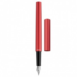 Pelikan Ineo Elements P6 aluminium fountain pen with metal case fiery red