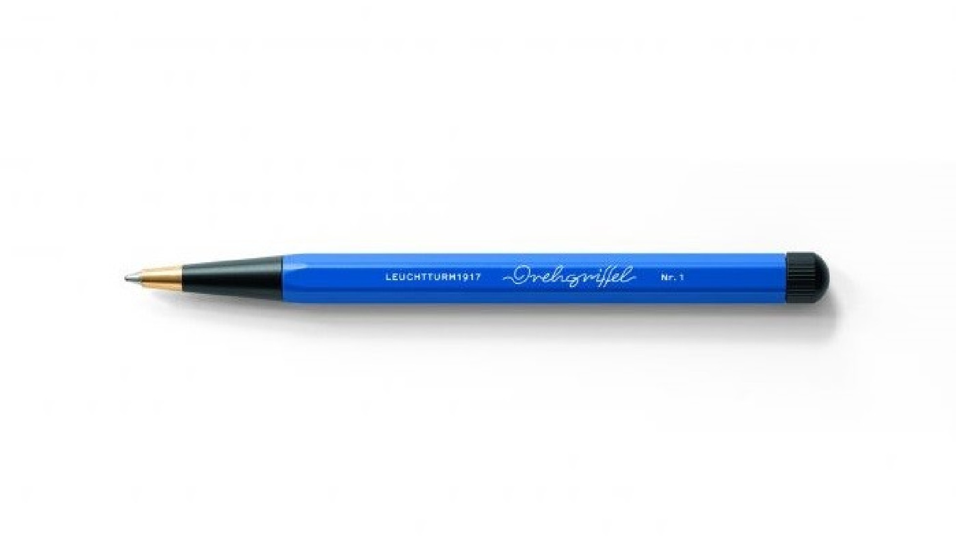 Leuchtturm 1917 Drehgriffel Nr.1 Bauhaus Edition Royal Blue/Black Ballpoint pen with royal blue ink LE