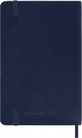 Moleskine Classic Planner 2027 Pocket 9x14cm Daily, soft cover, 12 months, Sapphire Blue