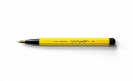 Leuchtturm 1917 Drehgriffel Nr.1 Bauhaus Edition Lemon/Black Ballpoint pen, with royal blue ink LE