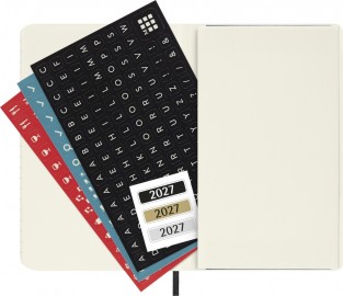 Moleskine Classic Planner 2027 Pocket 9x14cm  Daily, soft cover, 12 months, Black