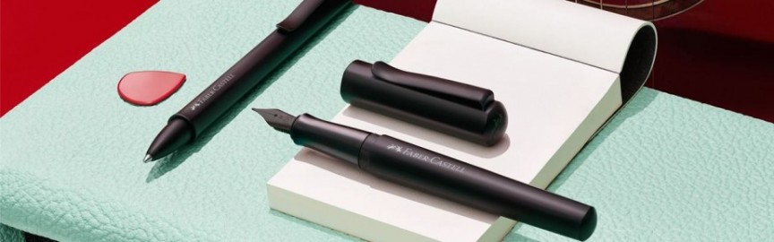 Faber Castell Hexo Black fountain pen 150570