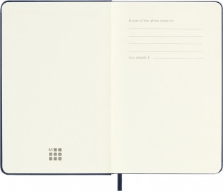 Moleskine Classic Planner 2027 Pocket 9x14cm Daily, hard  cover, 12 months, Sapphire blue