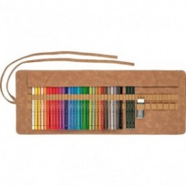 Faber Castell Polychromos set of 30 pencils with pencil roll 110030
