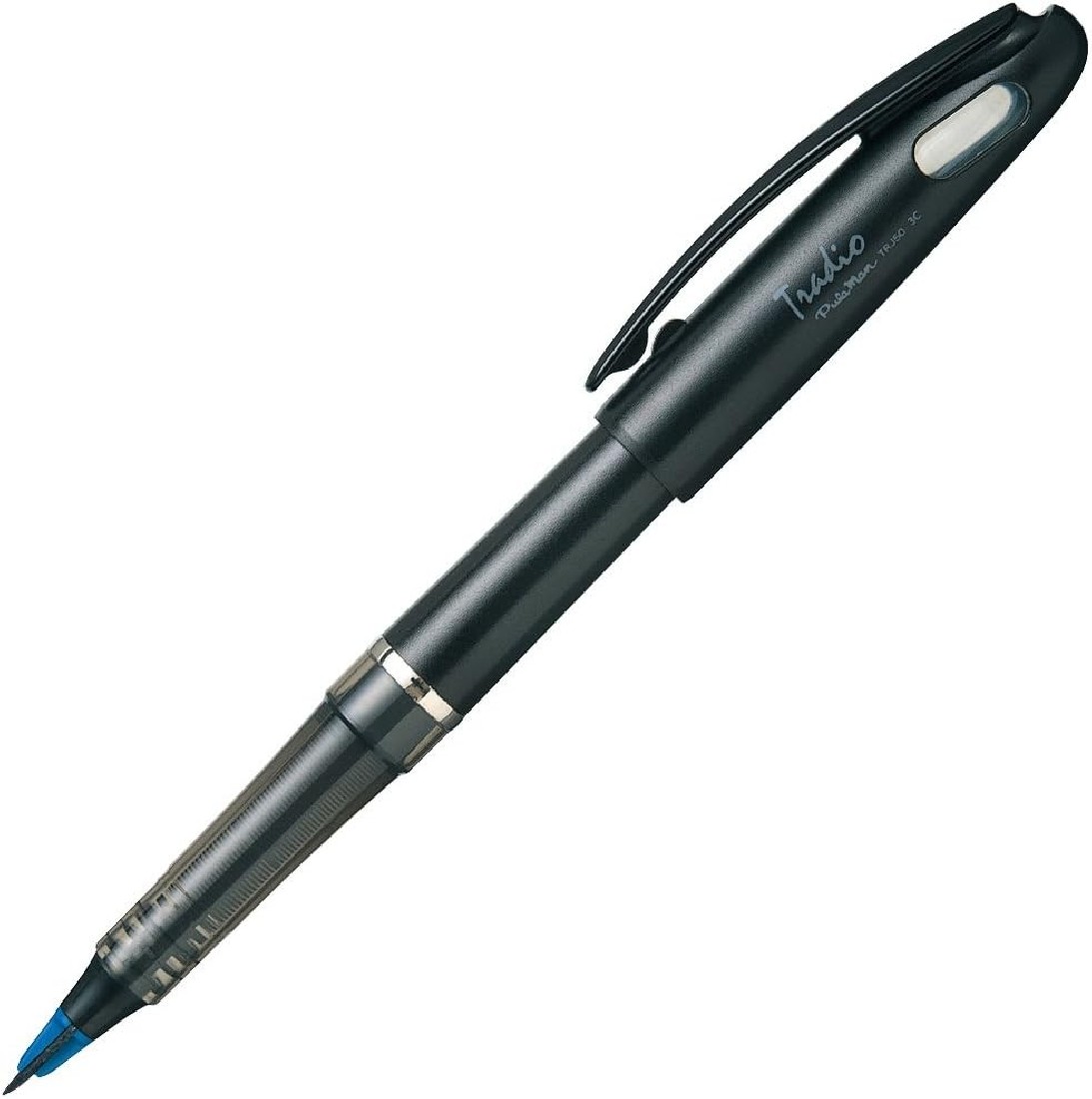 Pentel Tradio Pulaman Blue Ink, TRJ50-C  fountain pen with plastic nib