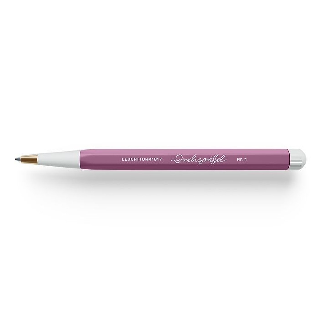 Leuchtturm 1917 Drehgriffel Nr.1 Dusty Rose, Ballpoint pen with royal blue ink
