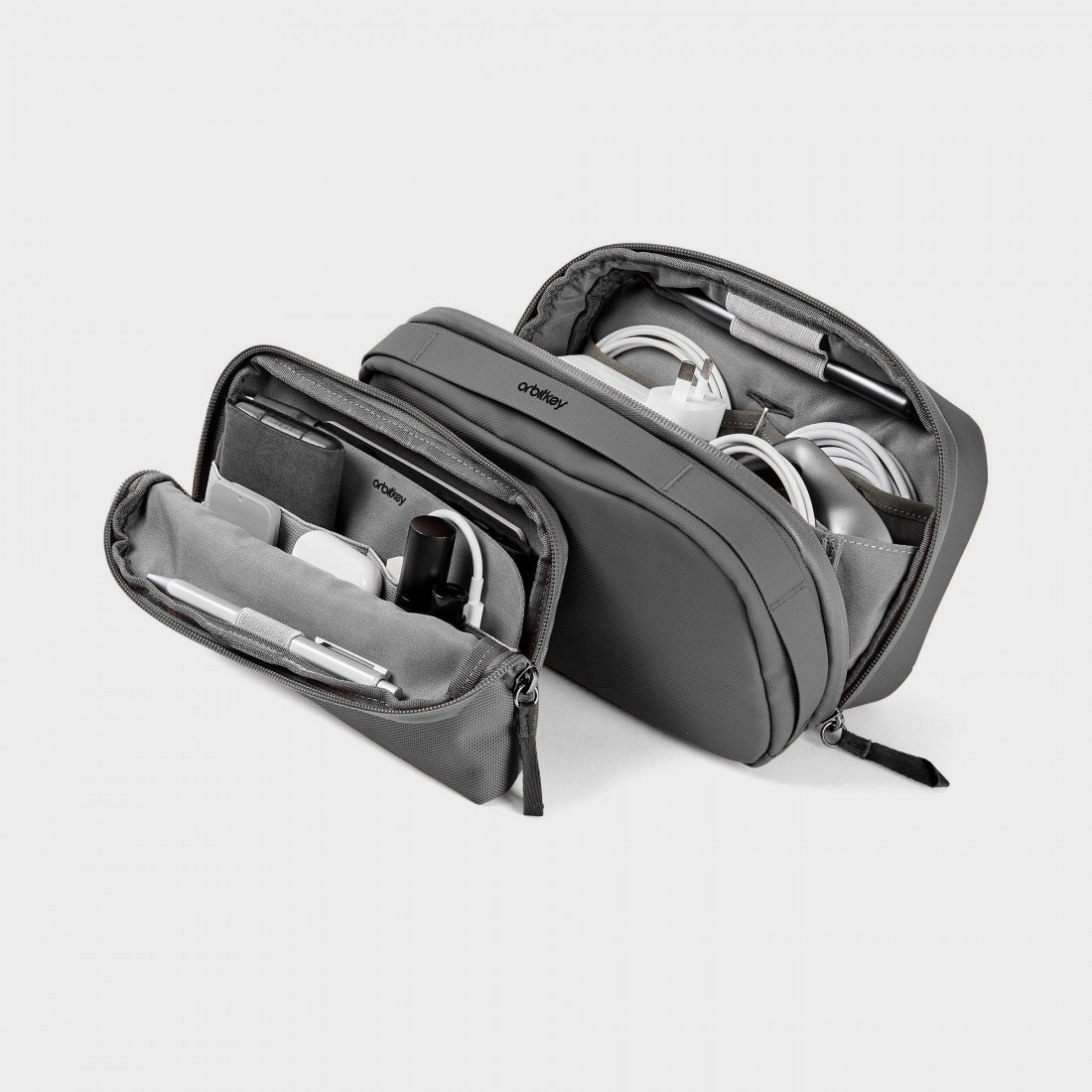 Orbitkey 2 in 1 Tech Pouch Graphite