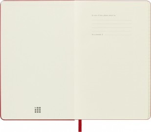 Moleskine Classic Planner 2027 Pocket 9x14cm Daily, hard  cover, 12 months, Scarlet Red