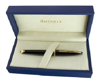 Waterman Carene Lacquer Black GT Fountain Pen