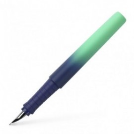 Faber Castell Poly Buzzing Blue Fountain Pen 241018