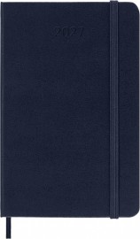 Moleskine Classic Planner 2027 Pocket 9x14cm Weekly, hard cover, 12 months, Sapphire Blue