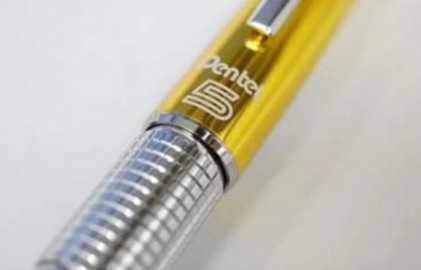 Pentel Kerry P1035-GKS Limited Edition Color Yellow 0.5mm Mechanical Pencil