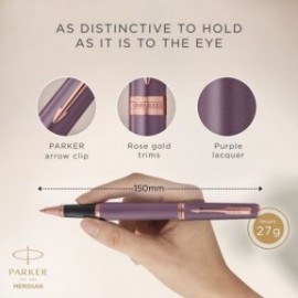 Parker Meridian Purple PGT Rollerball