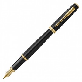 Parker Meridian Matte Black GT Fountain Pen