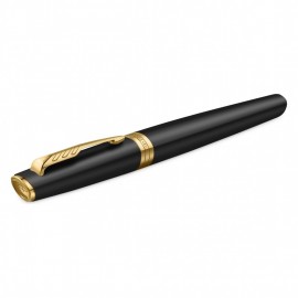 Parker Meridian Matte Black GT Fountain Pen