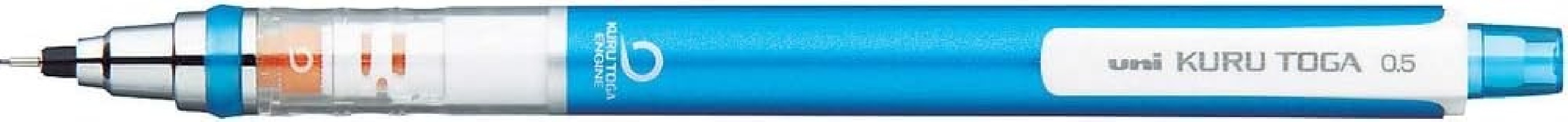 Uni Mitsubishi Mechanical pencil Kurutoga, Standard  Pipe Slide Model  blue 0,5 mm, M5-450 1P